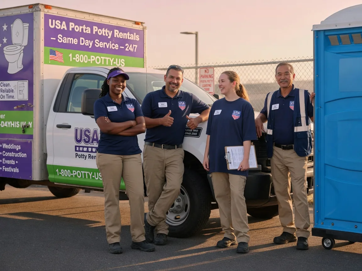 Porta Potty Rental company in Albert, OK